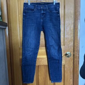 Banana Republic Jeans Womens 29 Blue Skinny Fit Light Wash Stretch Denim Pants